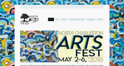 Desktop Screenshot of northcharlestonartsfest.com